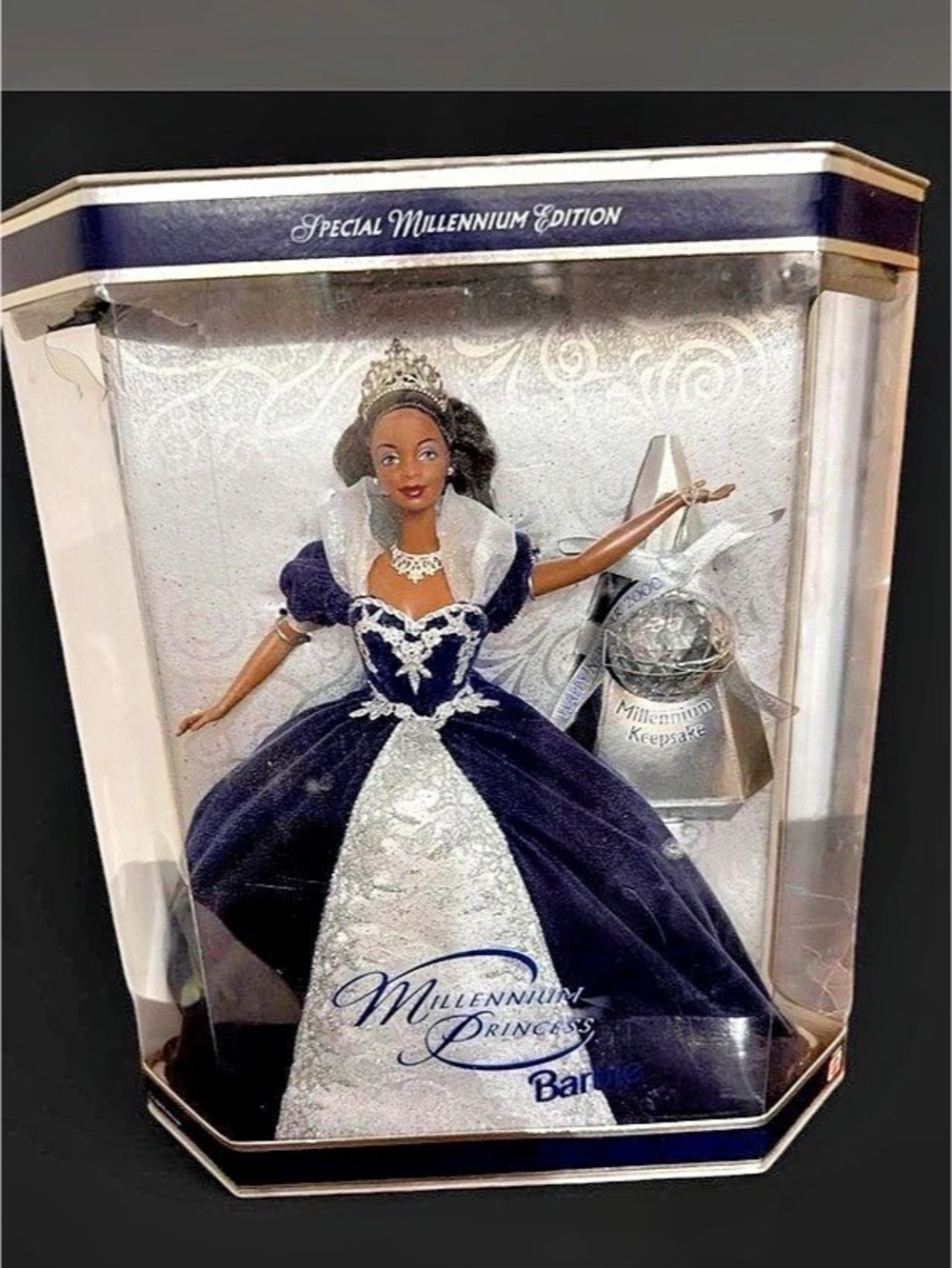 Barbie Masquerade Jewel Barbie Masquerade Doll in Blue & Silver Like New